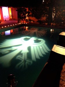 feestje bij de Duitse Consul in Los Angeles 2 oktober 2014